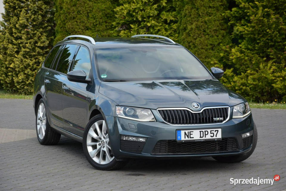 koda Octavia 20TDI184 VRS Duża Navi BiXenon Ledy centralny zamek Ostrów Mazowiecka