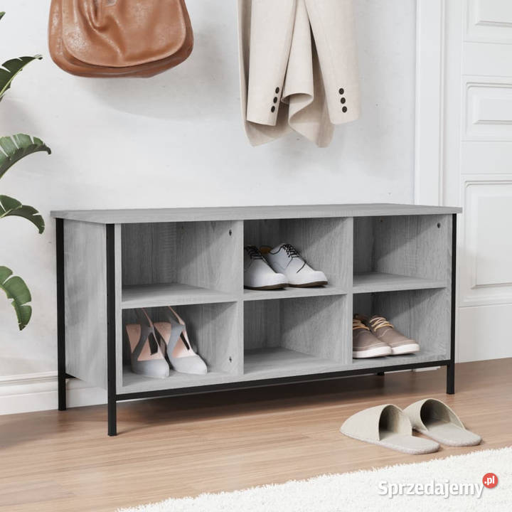 Szafka na buty szary dąb sonoma 100x35x50 Na buty Warszawa