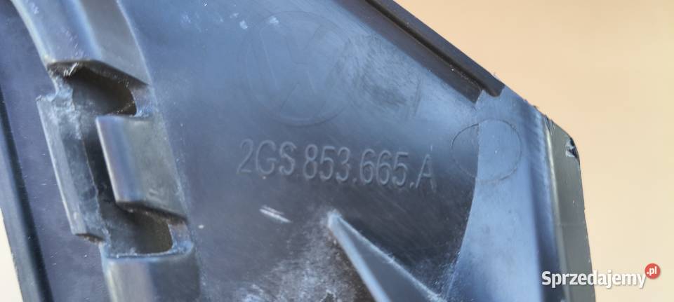 VW POLO VI 2G KRATKA ZDERZAKA LEWA RAMKA sprzedam