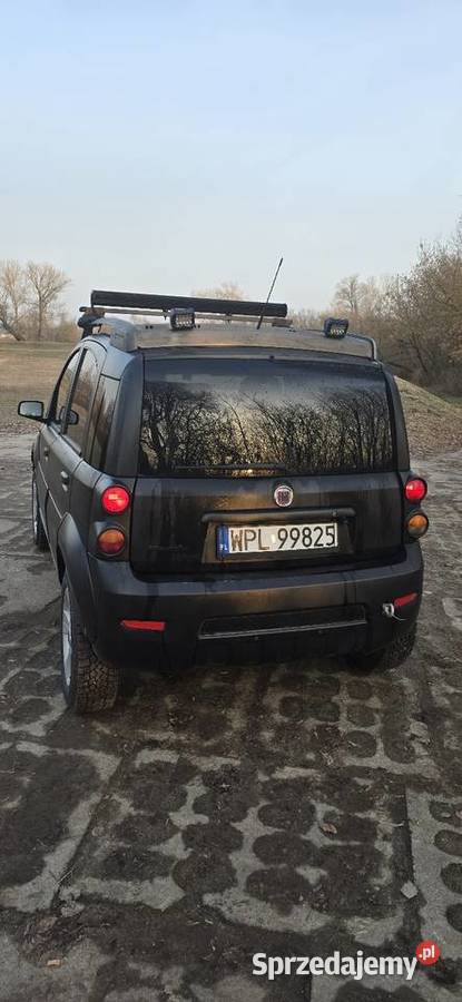 Fiat Panda 4x4 Cross czarny mazowieckie Kępa Polska