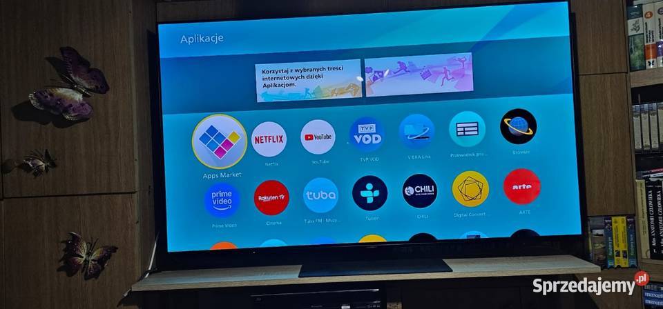 Telewizor Panasonic 4k 65 w idealnym stanie Żory