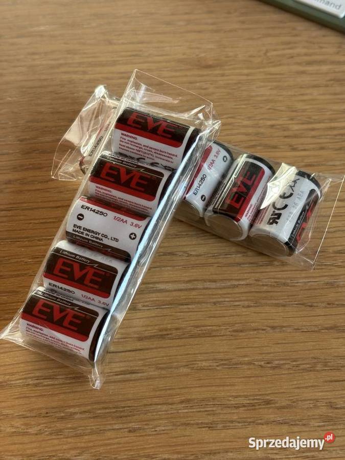 Bateria EVE ER14250 SL750 LS14250 12AA 36V Bytom sprzedam