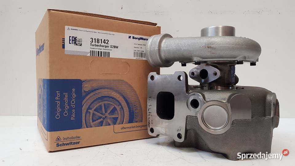 Nowa turbosprężarka firmy SCHWITZER 318142 Pozostałe Siedlce sprzedam