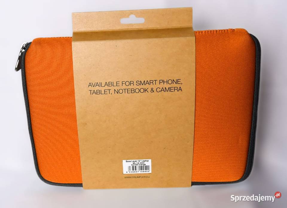 Pokrowiec Etui Laptop 12 Pomarańczowe Zawiercie