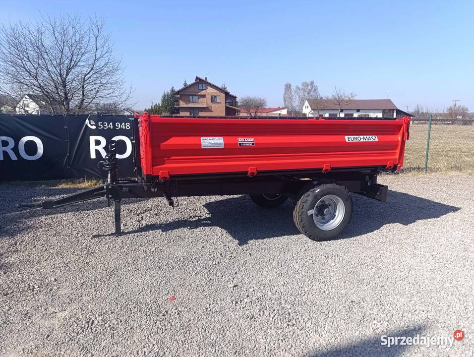 Przyczepa rolnicza 30T Firmy EUROMASZ
