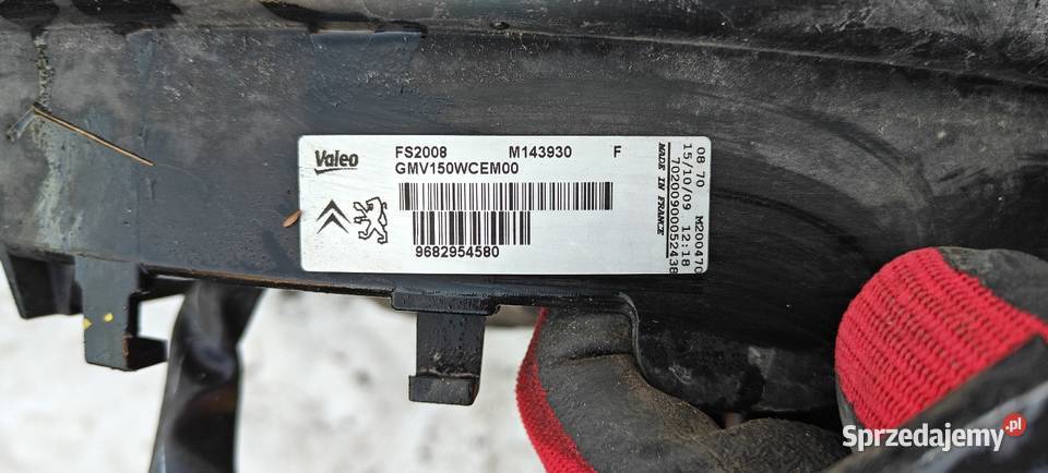 Wentylator chłodnicy Citroen C5 Siechnice