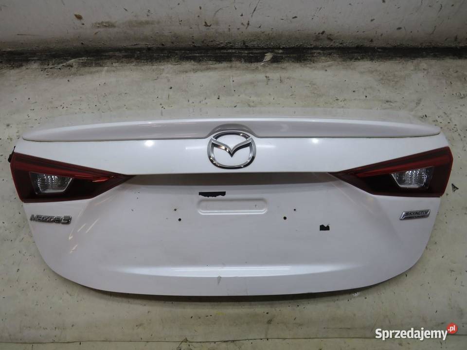 KLAPA BAGAŻNIKA 25D 13 MAZDA 3 BM SEDAN