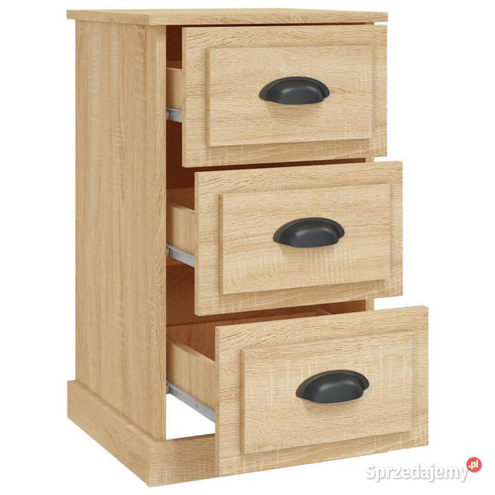 Szafka nocna dąb sonoma 39x39x67 materiał Warszawa