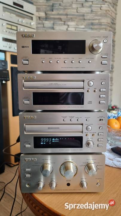 Wieża TEAC AH300 Deck RH300 TH300 i odtwarzacz Warta