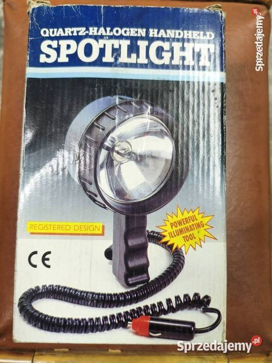Mocny Szperacz Halogenowy 12V QuartzHalogen Lublin