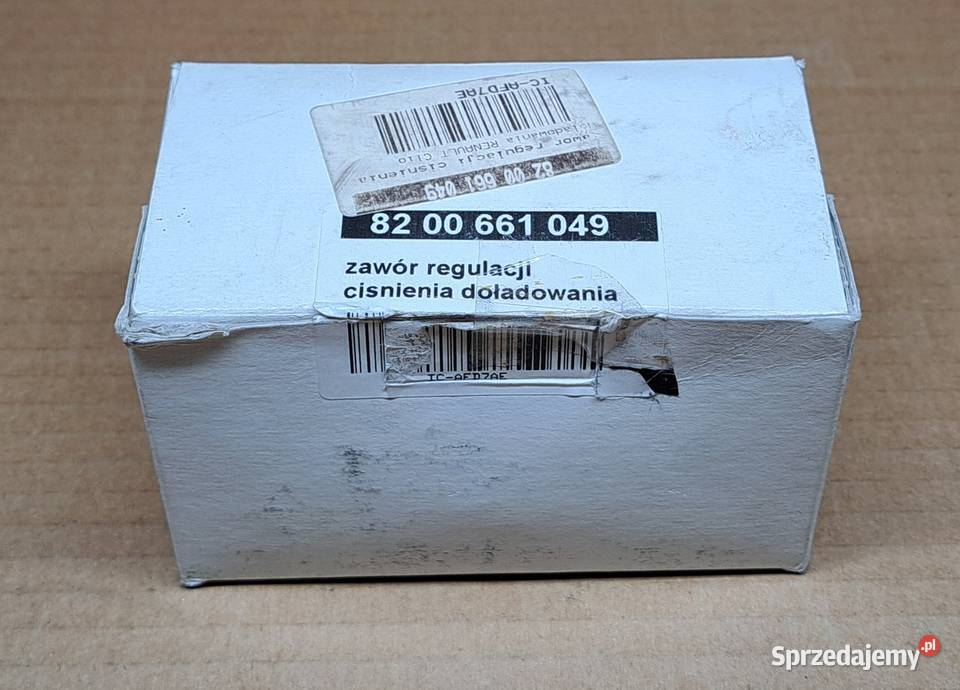 ELEKTROZAWÓR ZAWÓR DACIA NISSAN RENAULT 15DCI Mielęcin sprzedam