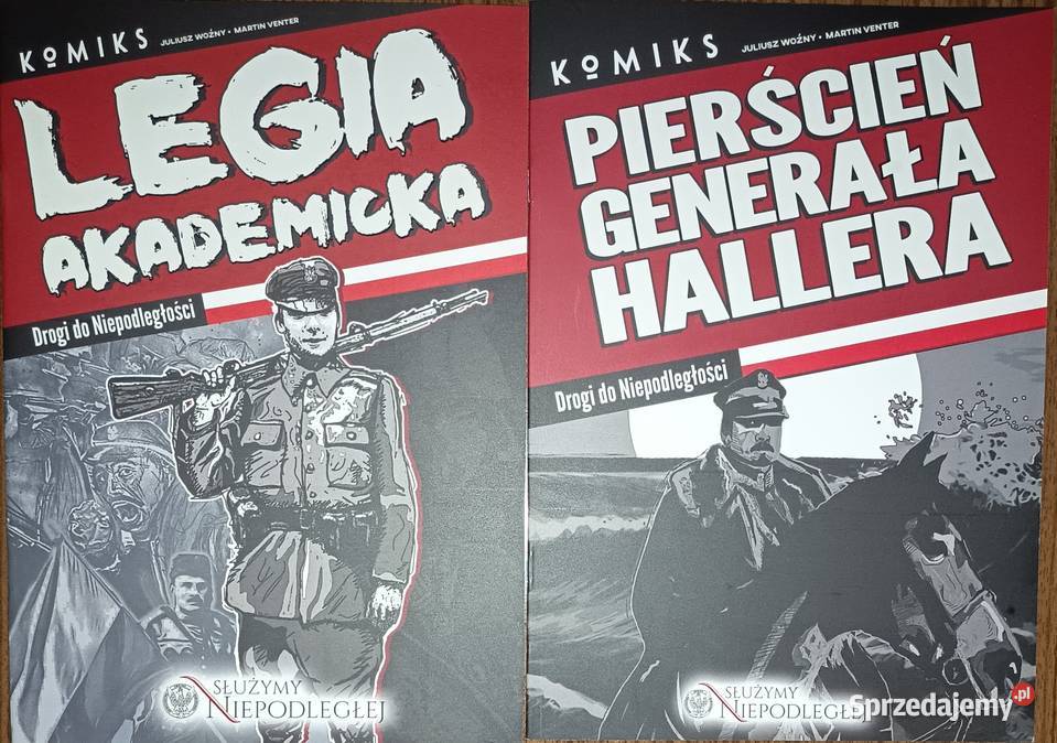 komiksy wojskowe Legia akademicka Pierścień Rzeszów
