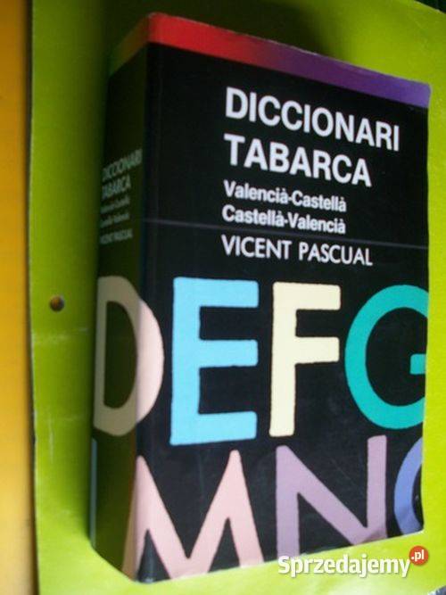 Diccionari tabarca valenciacastella Zamość sprzedam