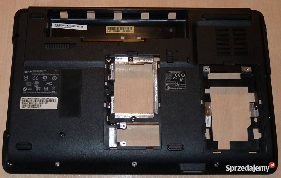 ACER ASPIRE 5541G OBUDOWA DOLNA KADŁUBEK LAPTOP łódzkie sprzedam
