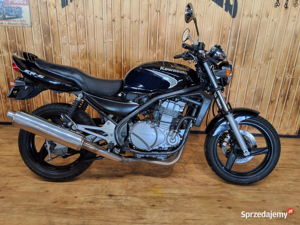 Kawasaki ER Piękny Motocykl KAWASAKI ER500 naked Stare Miasto