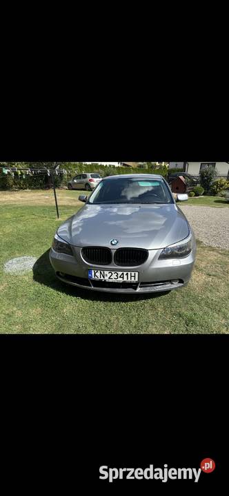 Bmw e60 30d automat długie opłaty nieuszkodzony