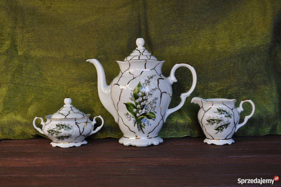 Konwalia 12108 Serwis Obiadowo kawowy Wałbrzych sprzedam