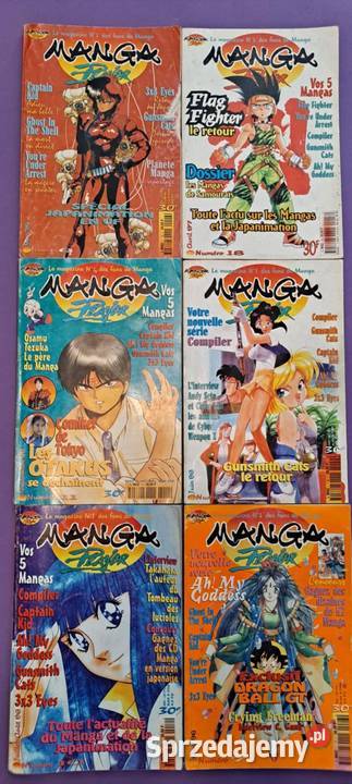 MANGA PLAYER magazyn komiks France lata 90 bez Kraków sprzedam
