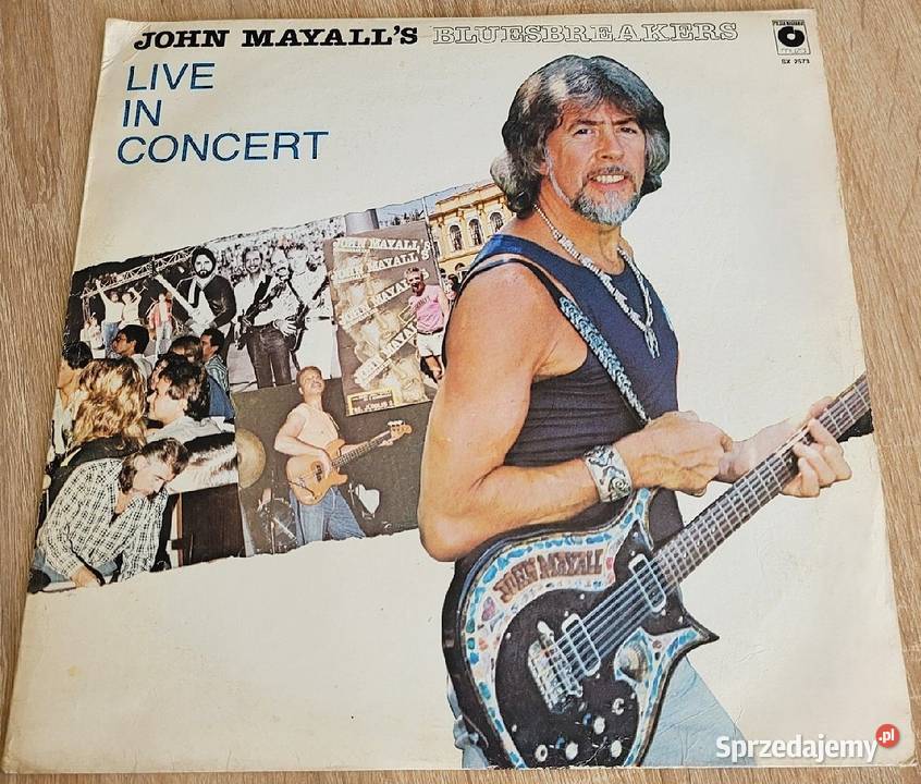 John Mayall The Bluesbreakers Live In Concert płyta winylowa
