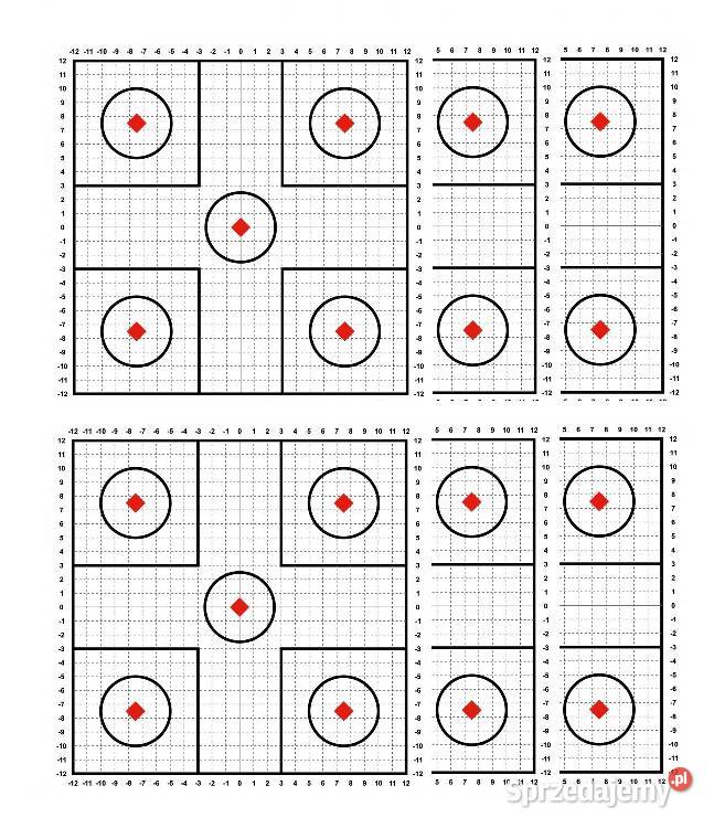 NAKLEJKI tarcze do lunety termicznej do Nowy Sącz