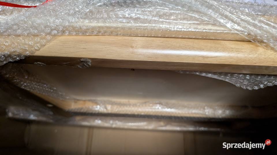 Fotel bujany z podnóżkiem jasnoszary nowy w śląskie Gliwice