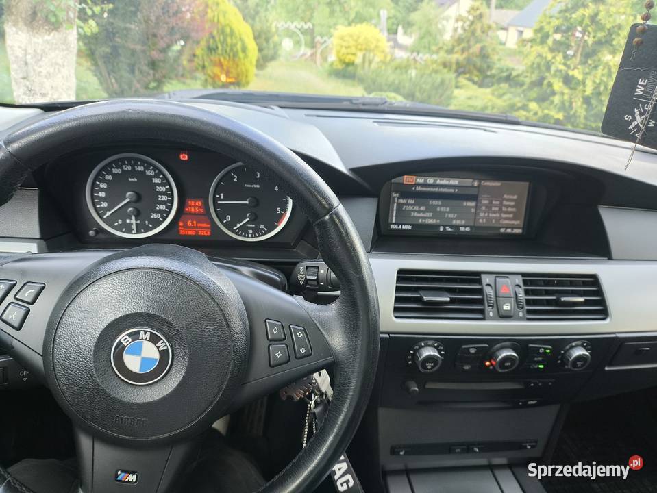 BMW 520d m47n HUD Skóra Panorama wielkopolskie Mylin