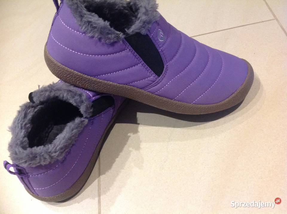 Buty Jesienno Zimowe Śniegowce Damskie 37 j Nowe tkanina Nowa Sól
