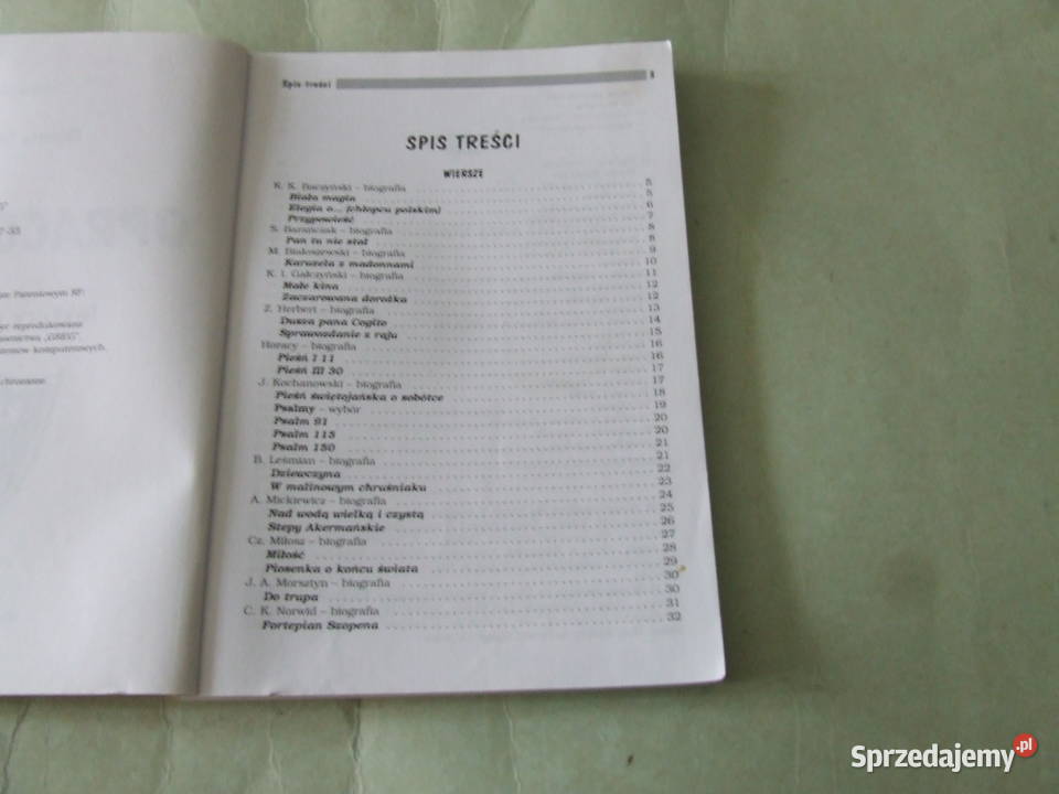 Język polski Repetytorium Gimnazjum Opracowania Oborniki Śląskie