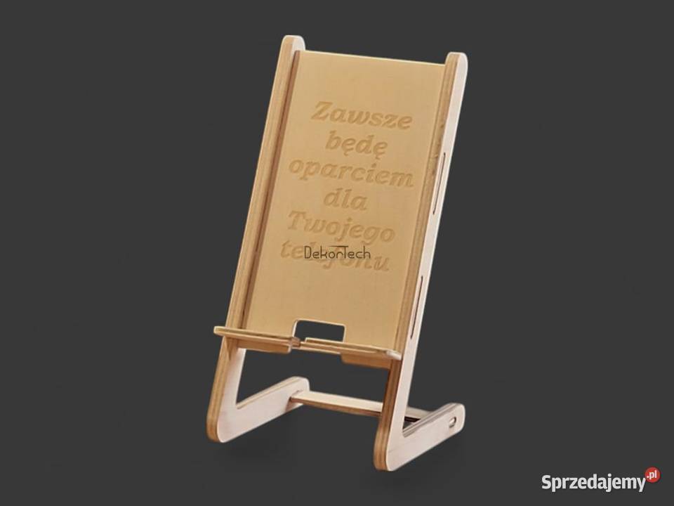 Podstawka stojak pod telefon różne wzory Chomranice