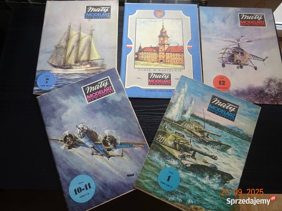 Zestaw 4 sztuk Modeli kartonowych Skierniewice