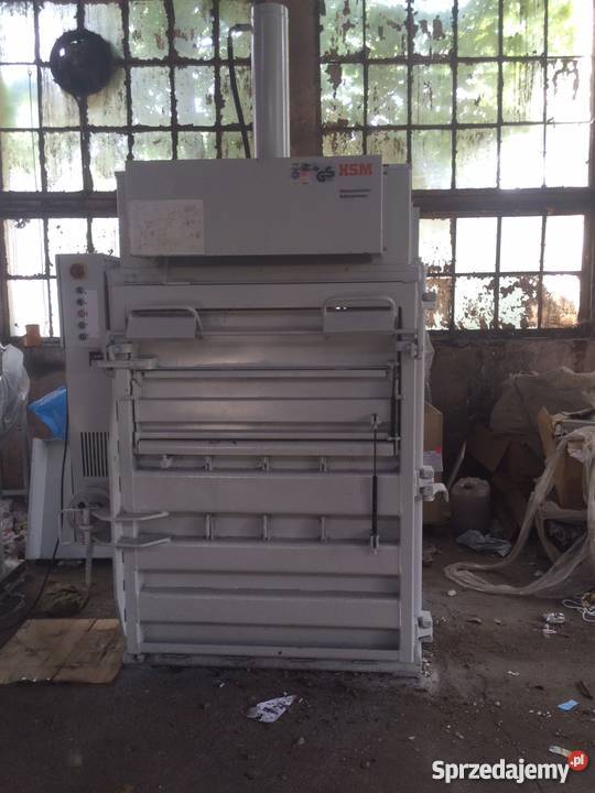 Prasa belownica do foli makulatury odpadów HSM Produkcja Drzewica