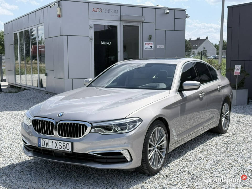 BMW 530 530i 252 2019r Luxury Line kamera 360 czujnik parkowania Wrocław