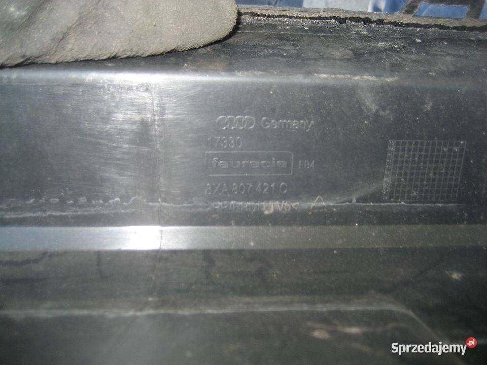 audi a1 lift 14r spoiler zderzak tył dyfuzor Rakoniewice