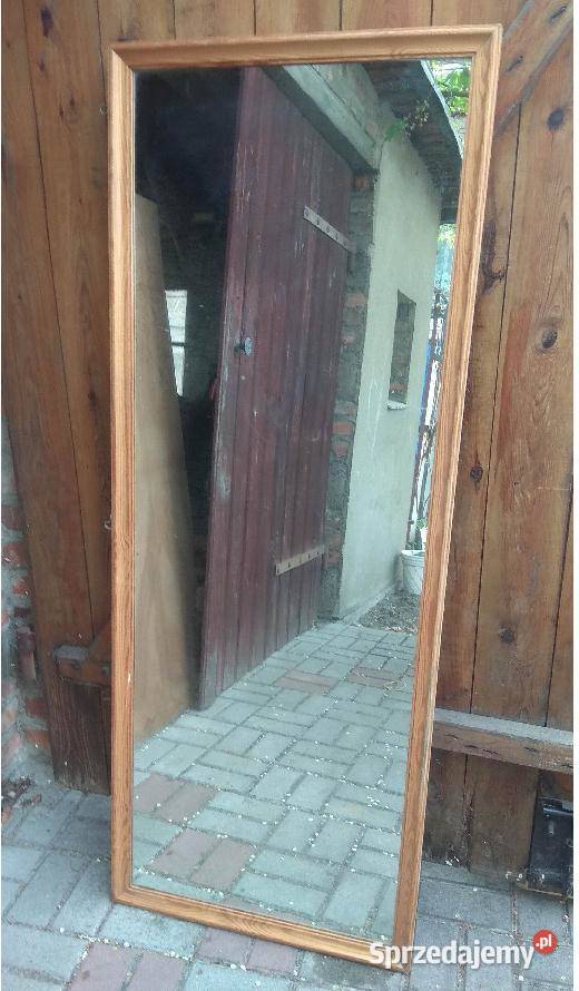 Lustro duże prostokątne Góra