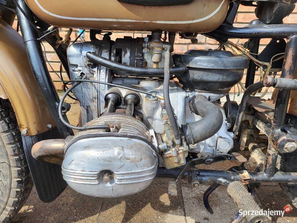 Ural imz dniepr k 750 mt mw M 72 nieuszkodzony Mogilno