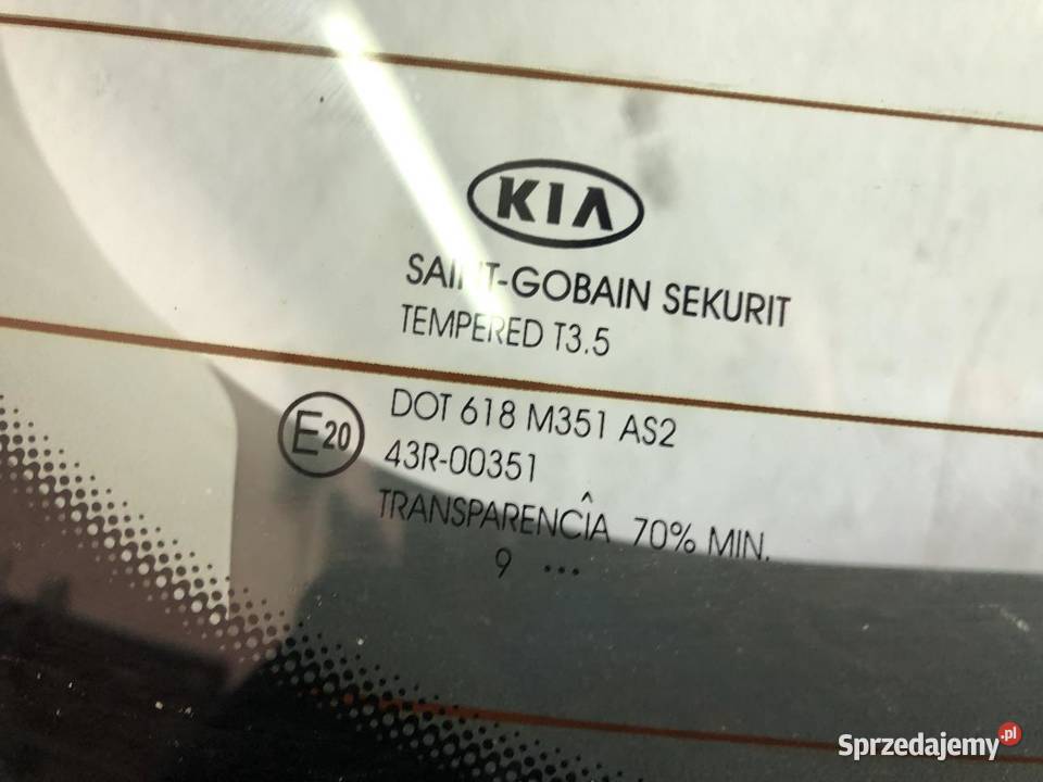 KLAPA BAGAŻNIKA KOMPLETNA KIA CEED I LIFT 5D 9S osobowe wielkopolskie