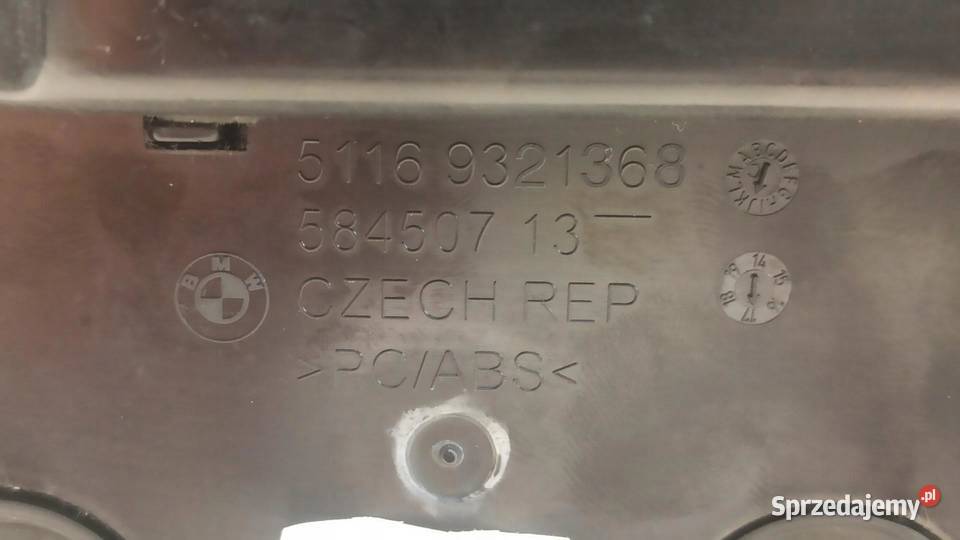 BMW 7 G11 SCHOWEK TUNELU 9321368 osobowe