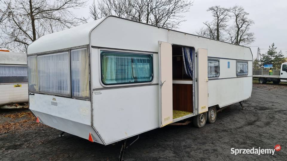 Przyczepa Kempingowa 8m x 245m KEMPINGOWE VAT marża Kempingowe