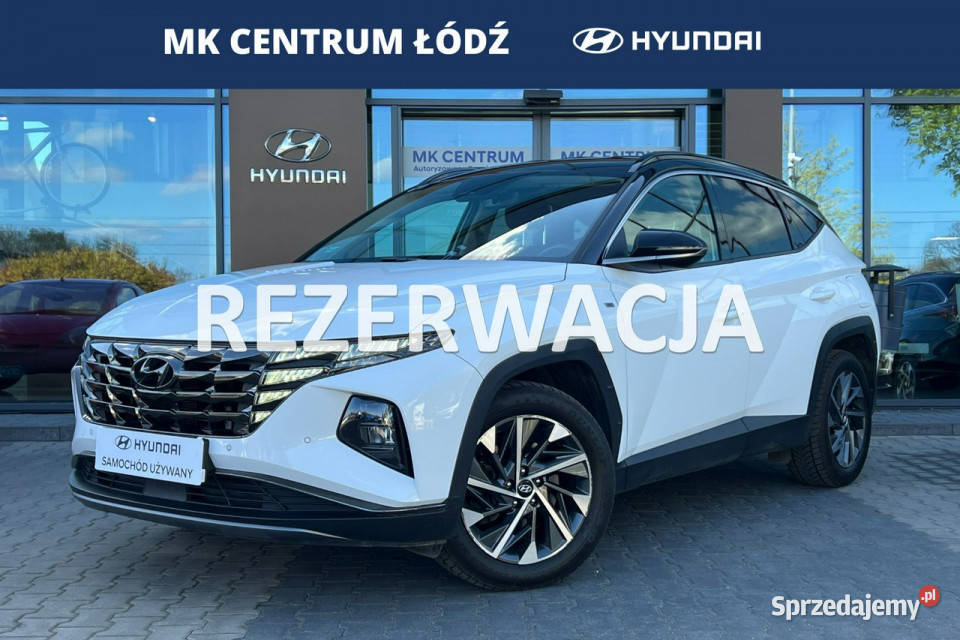 Hyundai Tucson 16TGDI 4WD 48V 180 7DCT Executive asystent pasa ruchu Tucson Piotrków Trybunalski