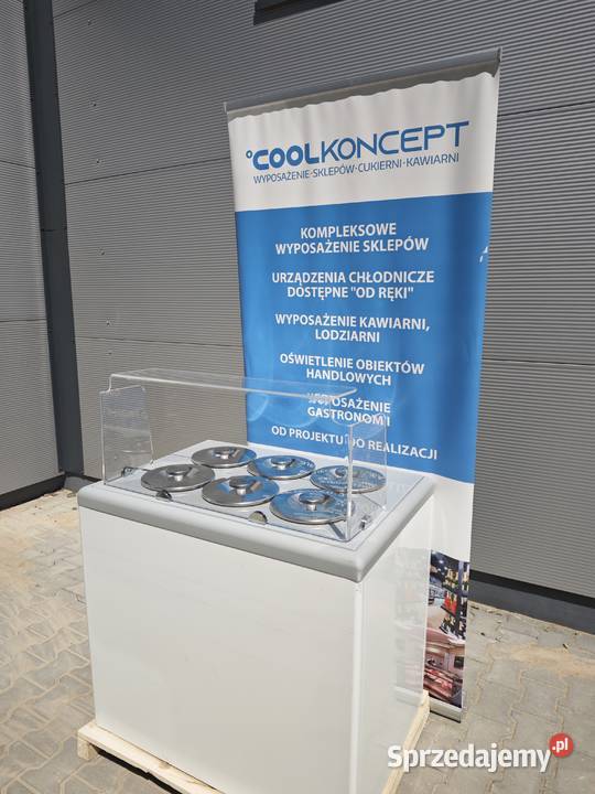 Dystrybutor do lodów Gelatti 6 6 smaków kolor Stargard sprzedam