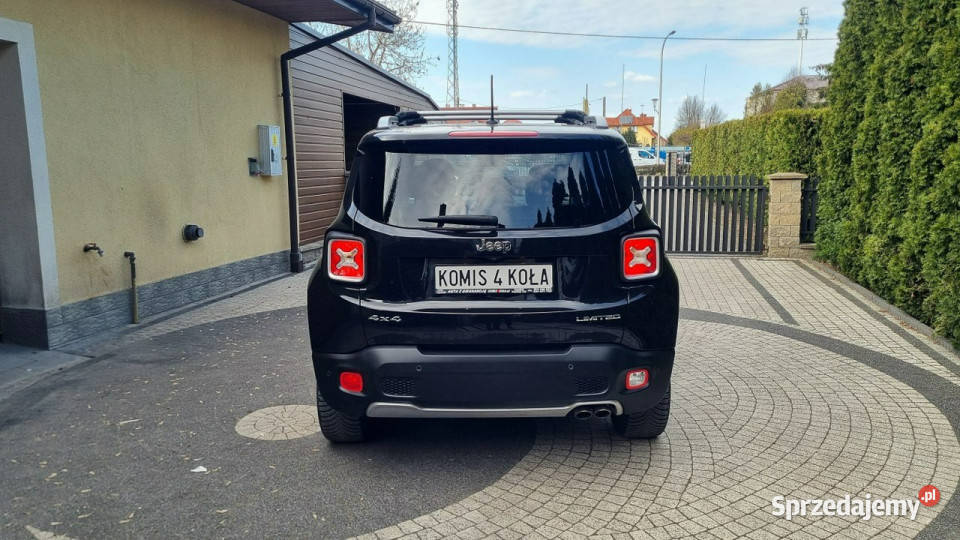 Jeep Renegade Navi 20 4x4 Limited Serwis elektryczne lusterka sprzedam