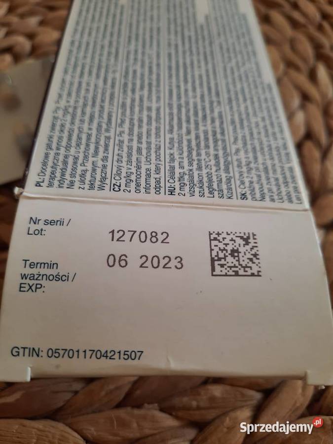 Vetoryl 60mg śląskie Tarnowskie Góry sprzedam