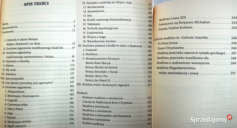 Ks Gabriele Amorth Spotkałem Szatana Lublin sprzedam