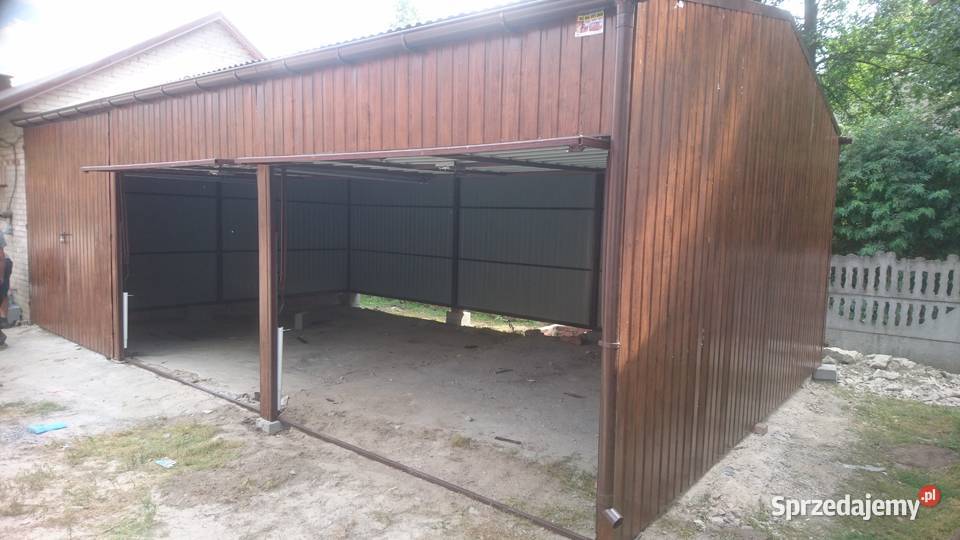 HALA MAGAZYNOWA OTWARTA WIATA NA MASZYNY Garaż lubelskie Tomaszów Lubelski