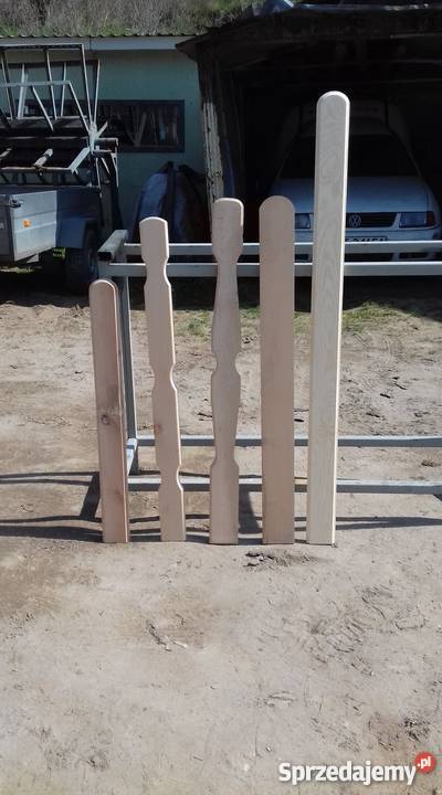Sztachety drewniane Produkcja