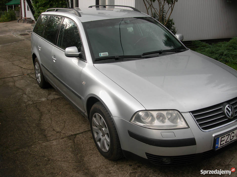VW Passat B5 FL 2003 19 TDI 130 Tiptronic v Tren srebrny łódzkie Głowno