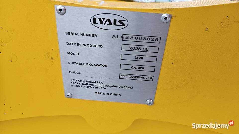 Nowe szybkozłącze hydrauliczne do koparek 1725t Sochaczew