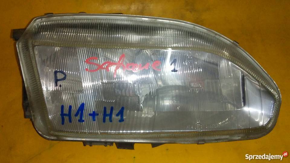 lampa przód prawa Renault Safrane 1 r9296 Prawe Piotrków Trybunalski