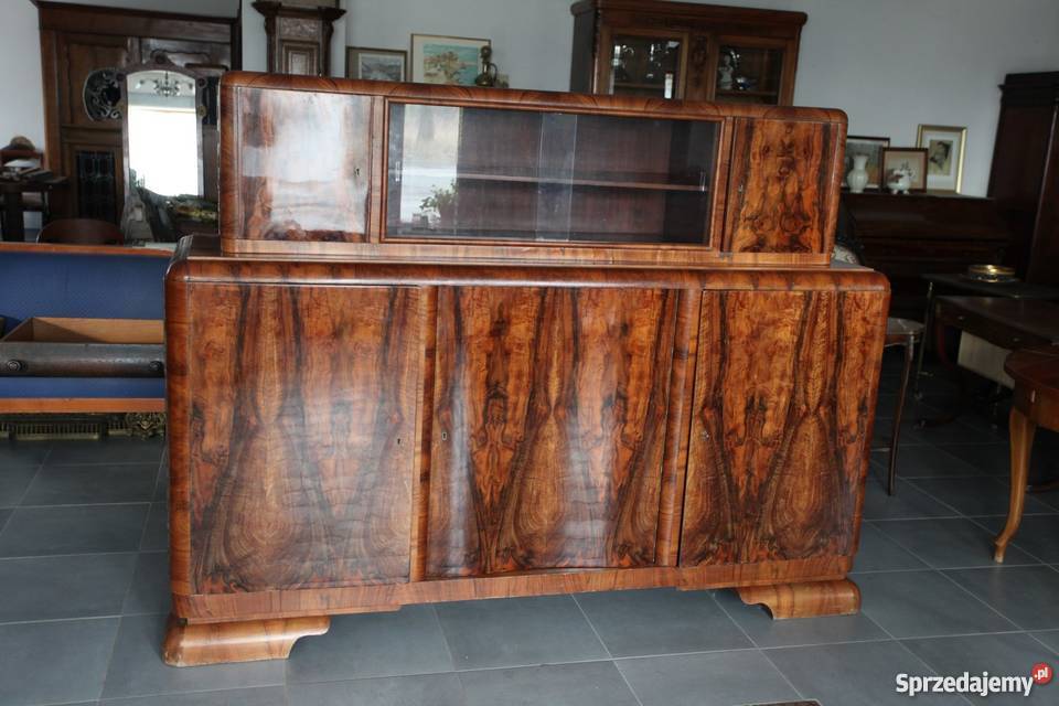Kredens w stylu Art Deco lata 60 Nieżywięć