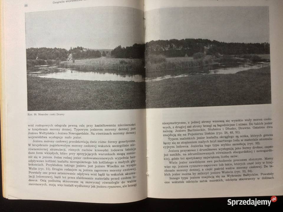 3297 Geografia Województwa Szczecińskiego Antykwariat zachodniopomorskie